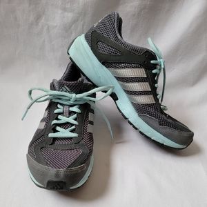 Womens Adidas Litestrike EVA Size 7.5 Teal Grey Running Shoes